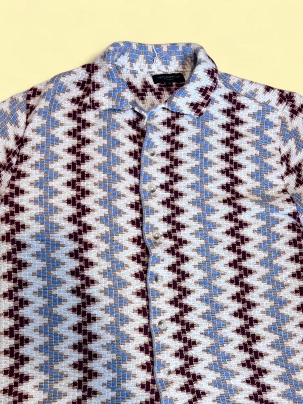 Knit Patterned Bottom Up!